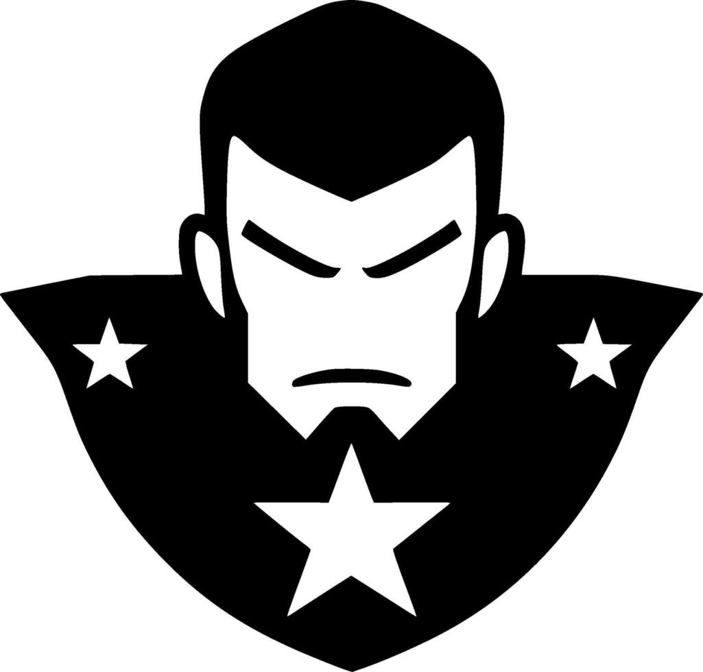Military - Minimalist and Flat Logo - illustration vector