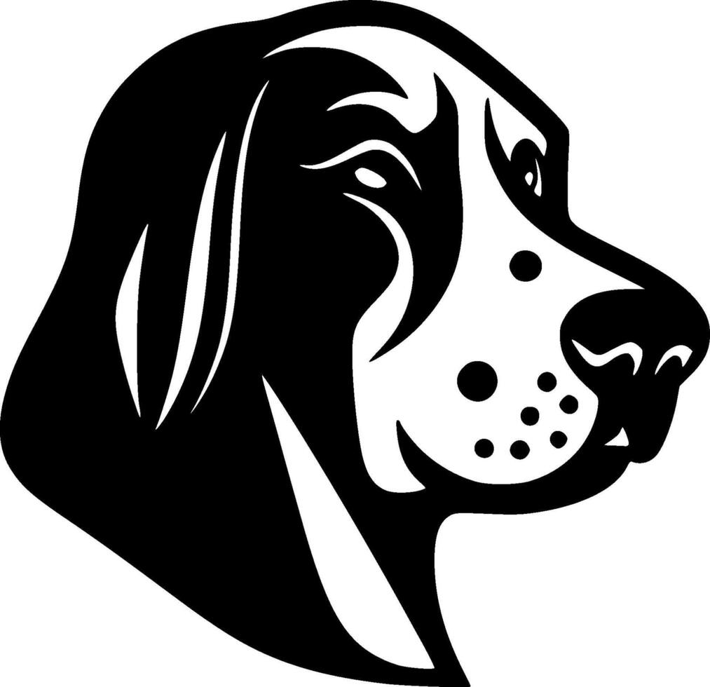Dalmatian - Minimalist and Flat Logo - illustration vector