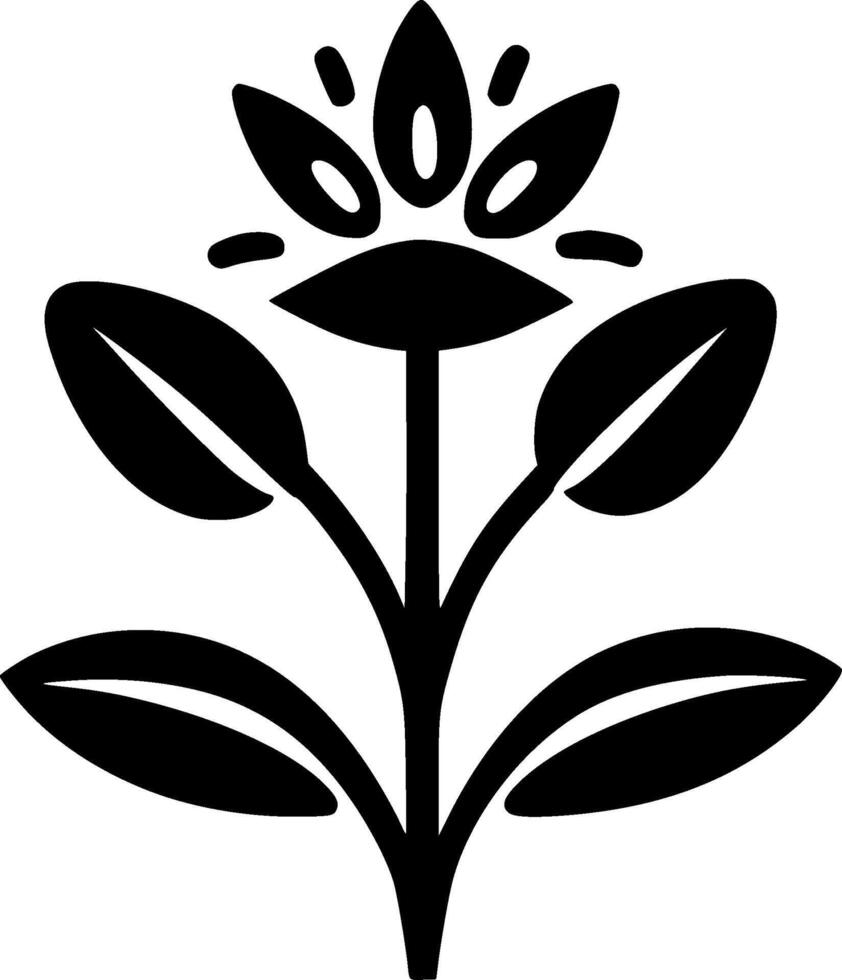 Flower - High Quality Logo - illustration ideal for T-shirt graphic vector