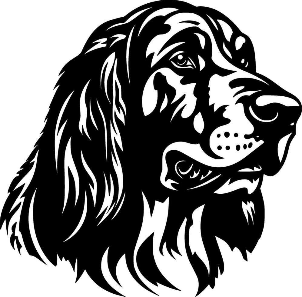Rhodesian, Minimalist and Simple Silhouette - illustration vector