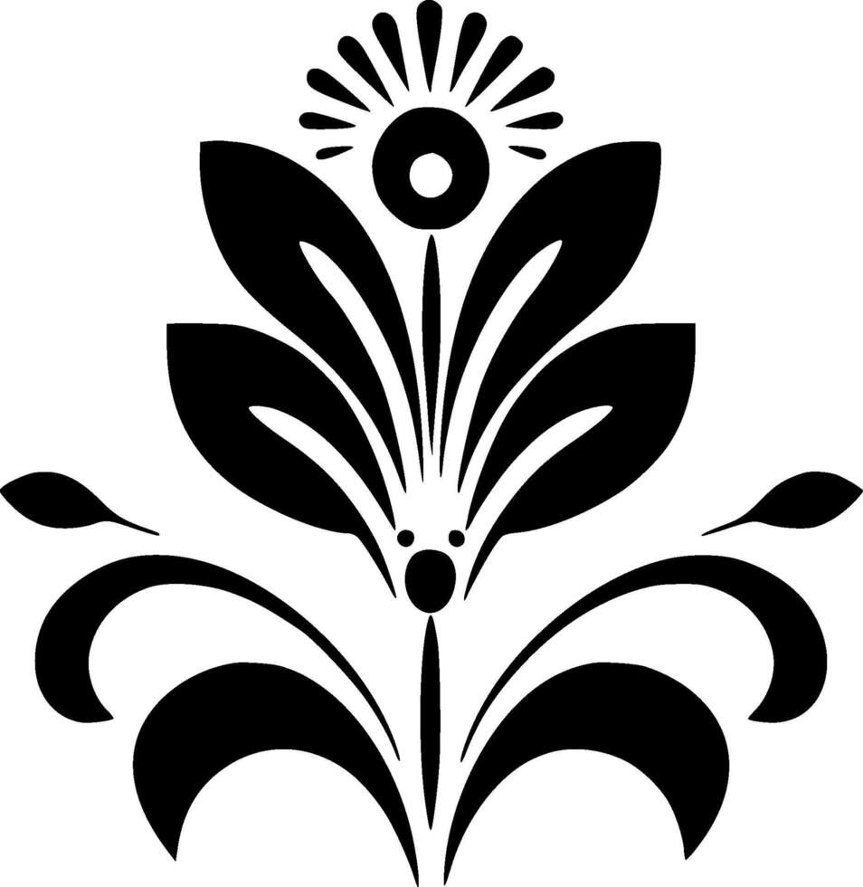 Flower - High Quality Logo - illustration ideal for T-shirt graphic vector