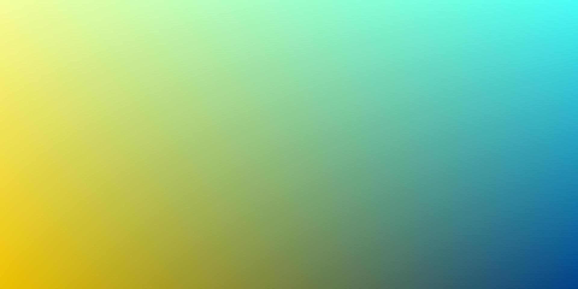dynamic bright yellow and blue gradient background vector