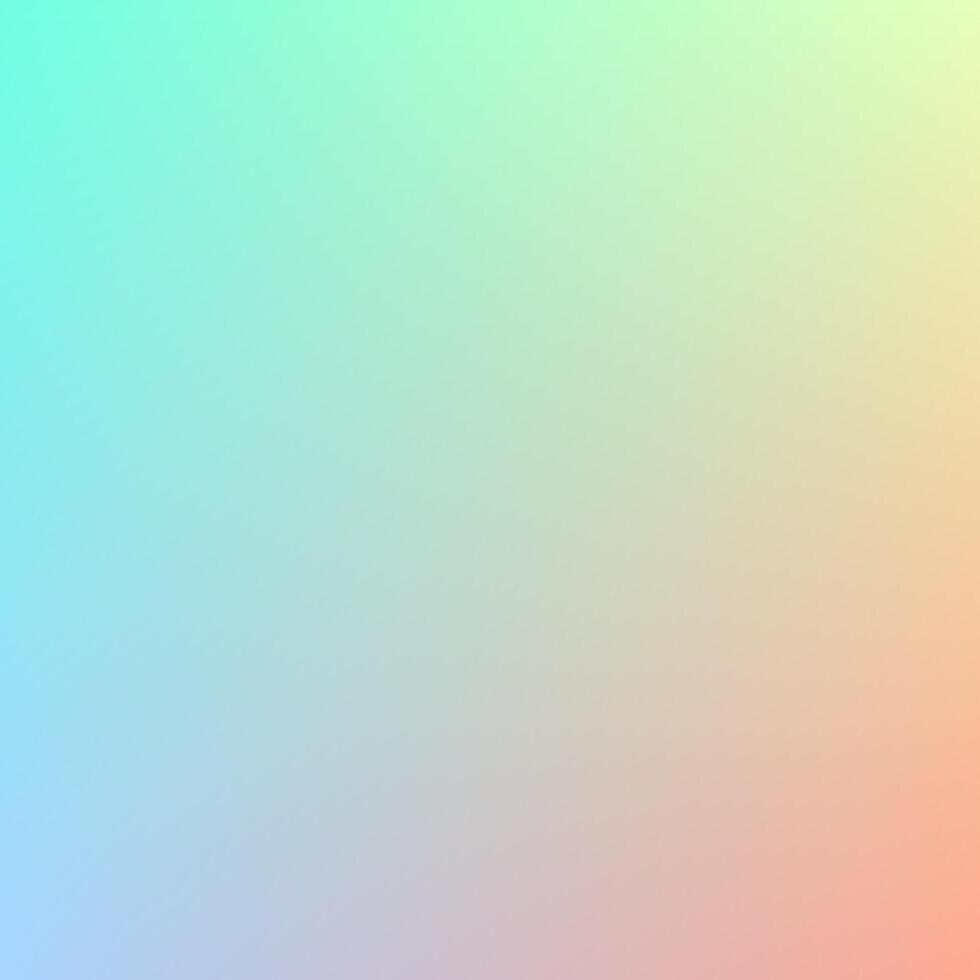 bright square pastel colorful gradient background vector