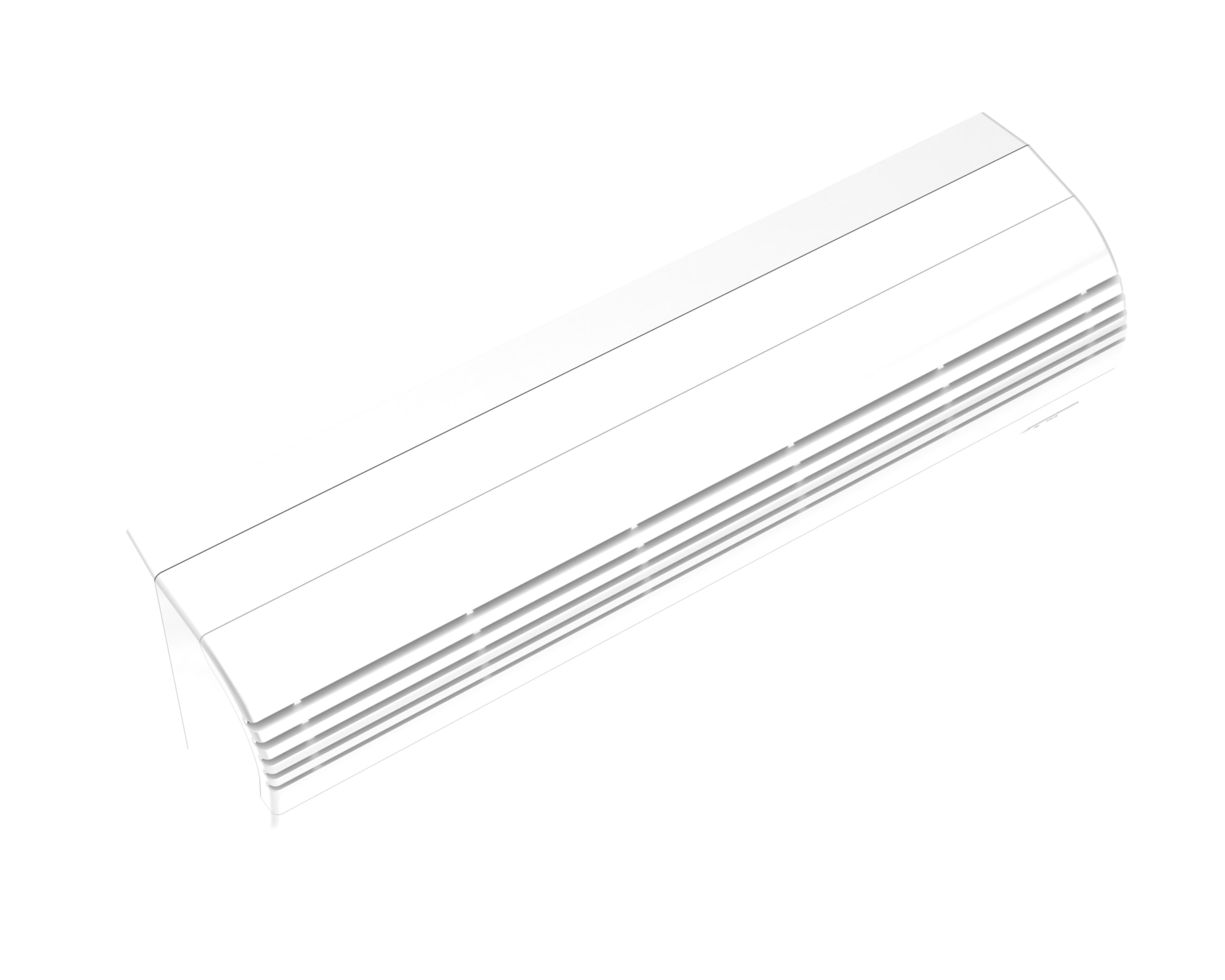 AC unit isolated on background. 3d rendering - illustration png