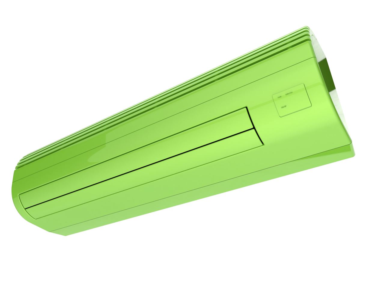 AC unit isolated on background. 3d rendering - illustration png