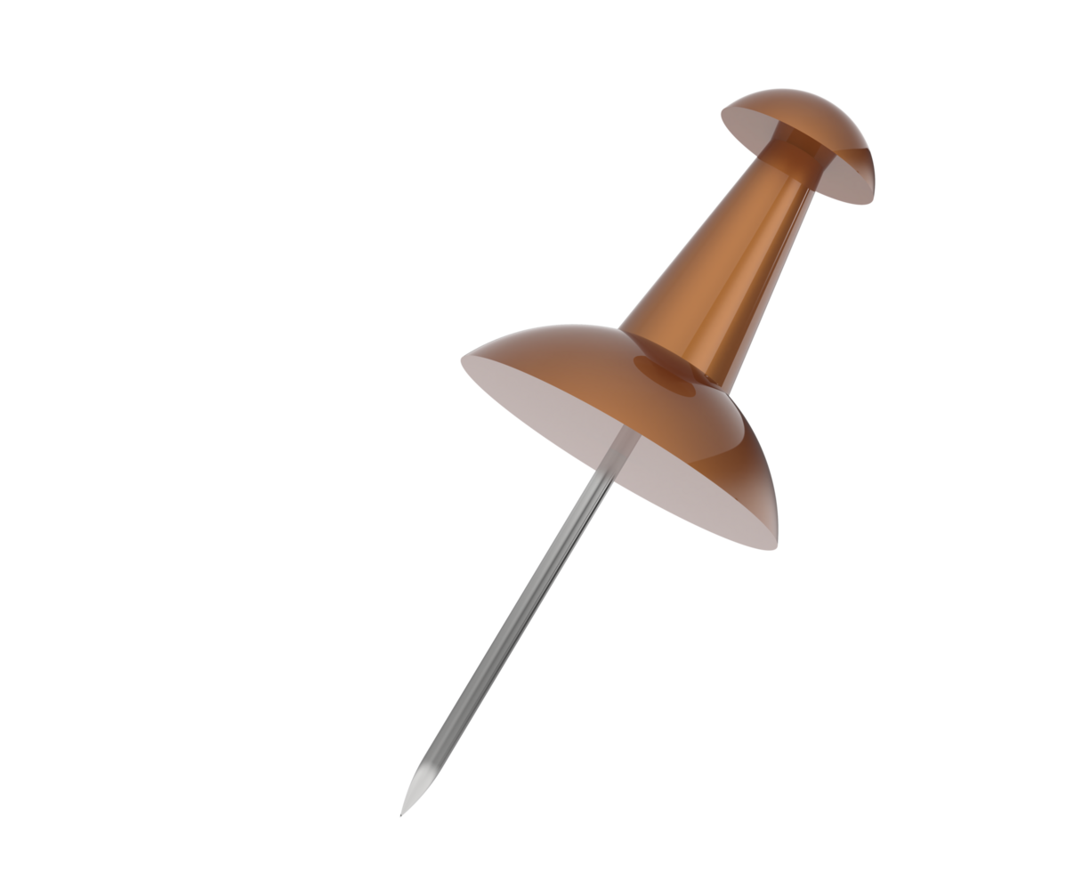 Map pushpin on background. 3d rendering - illustration png