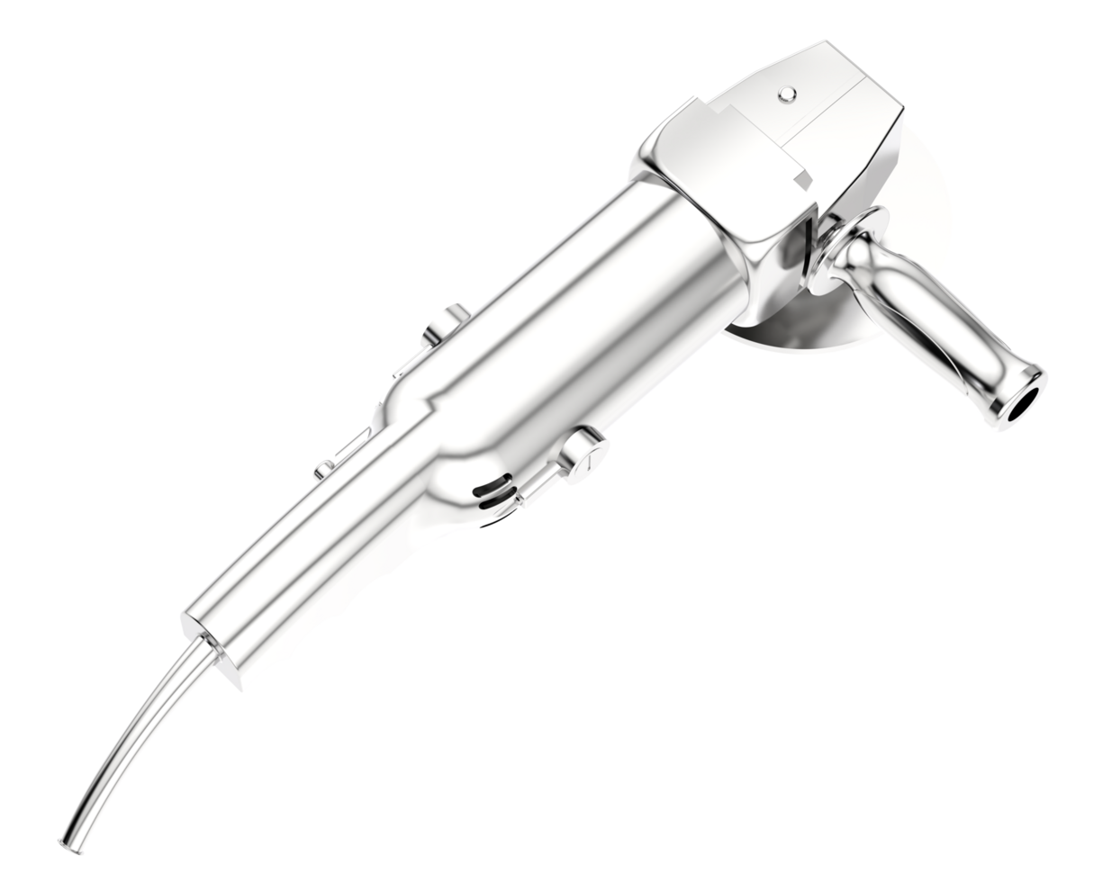 Angle grinder isolated on background. 3d rendering - illustration png