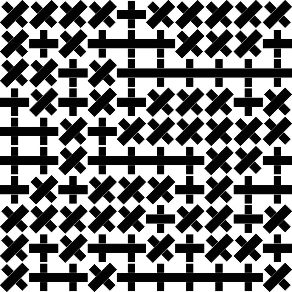Retro black and white geometric pattern background, abstract circle, triangle and square lines art. Trendy bauhaus pattern backgrounds op-art set vector