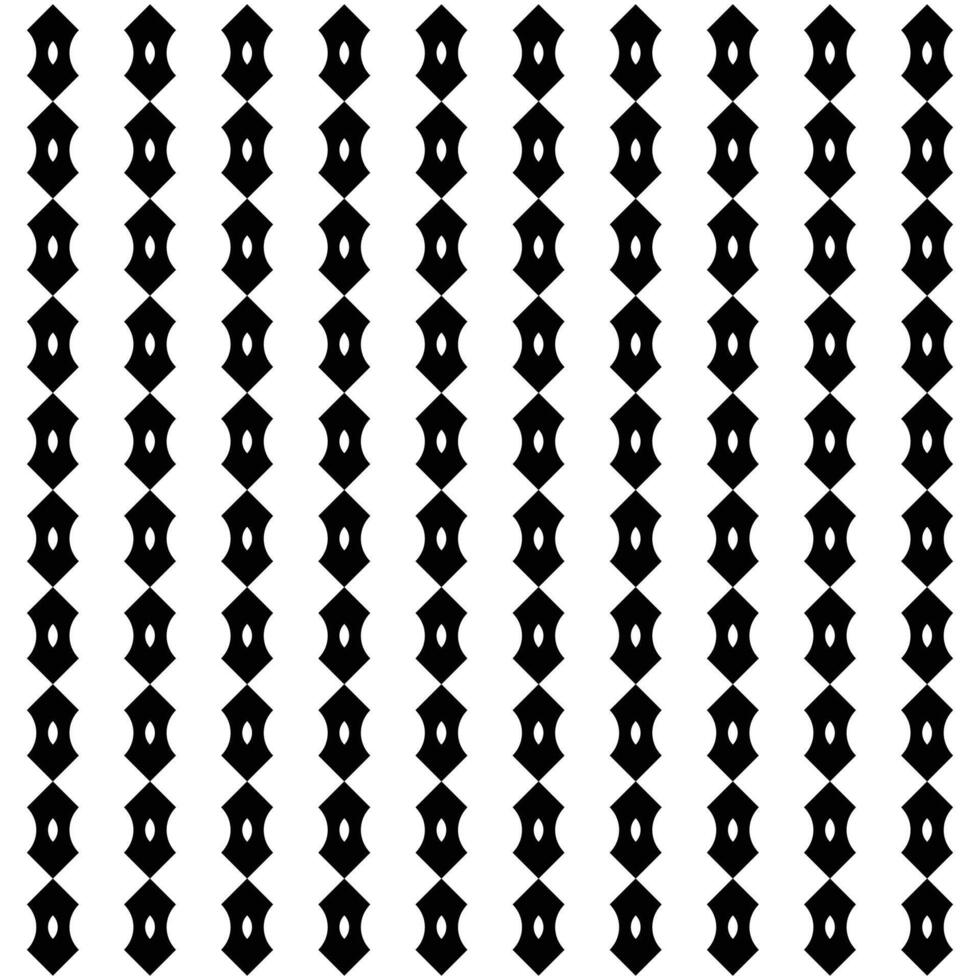 Retro black and white geometric pattern background, abstract circle, triangle and square lines art. Trendy bauhaus pattern backgrounds op-art set vector