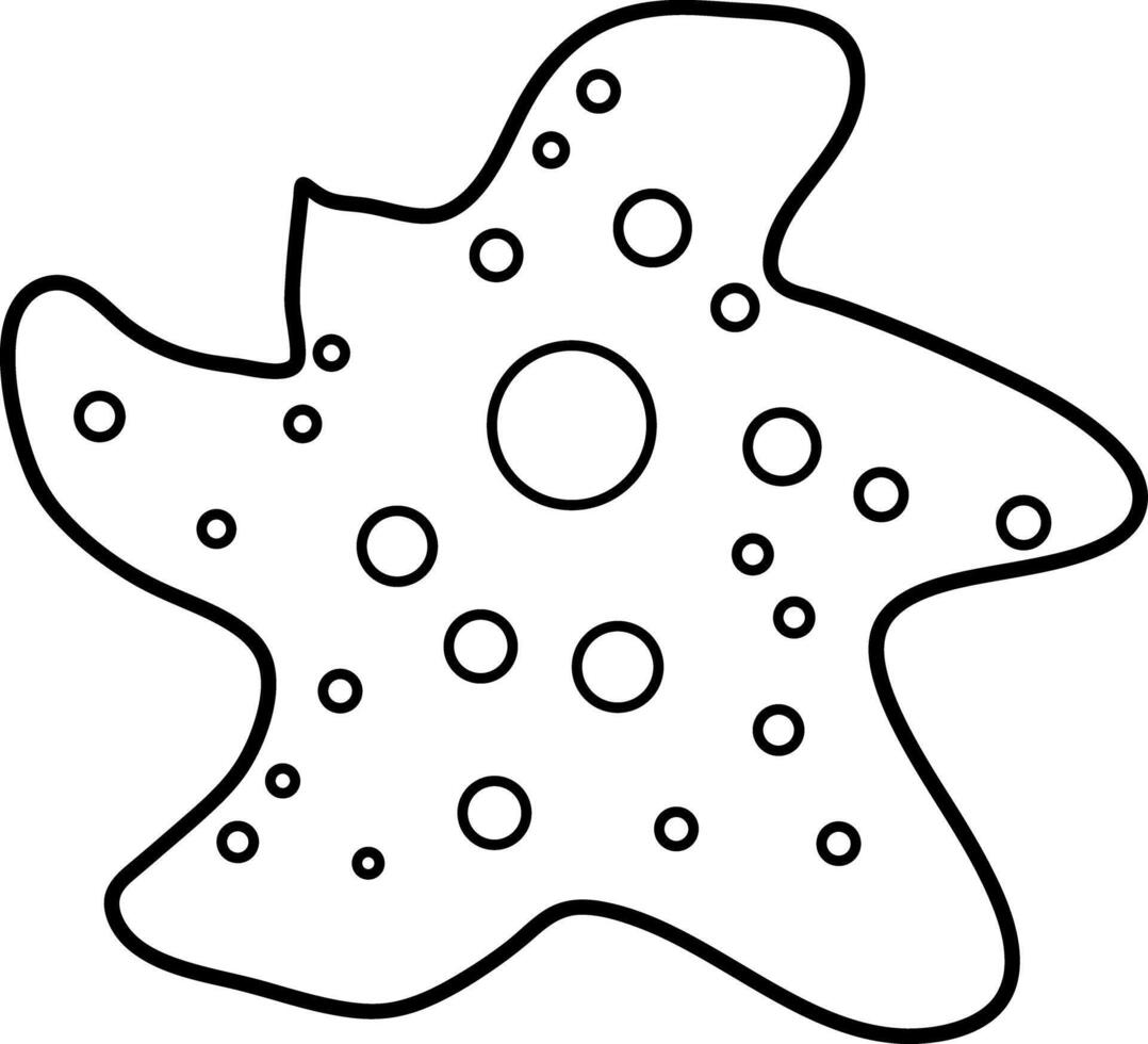 Simple line set of virus icons vector