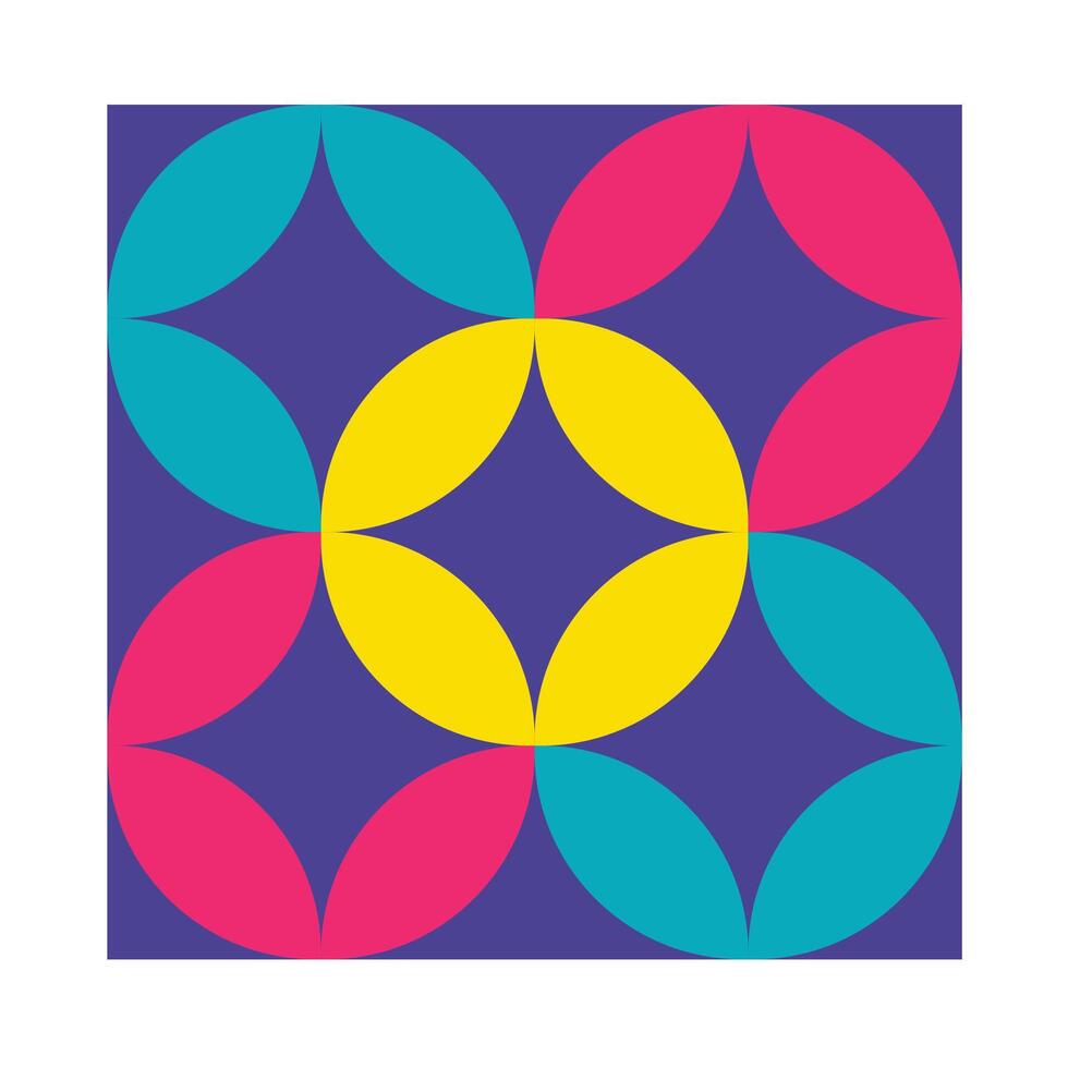 Neo Geometric Shapes Set vector