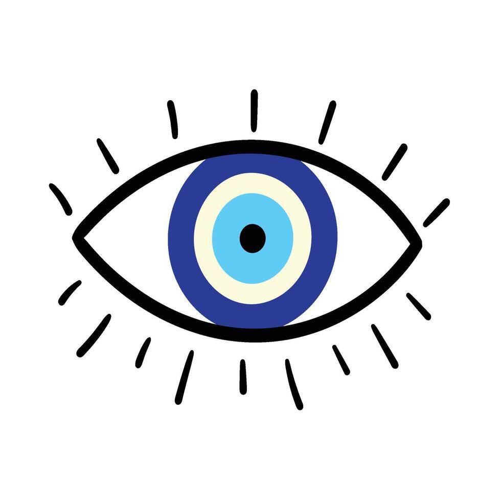Greek Evil Eye Set vector