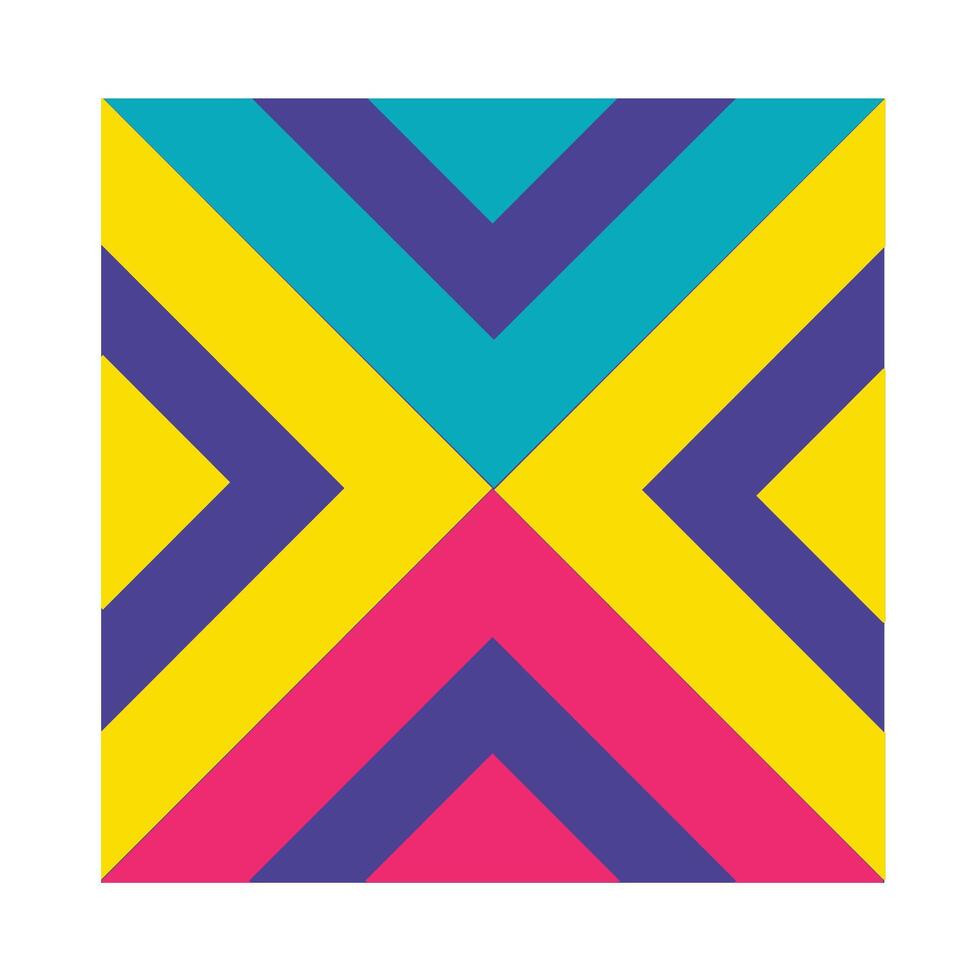 Neo Geometric Shapes Set vector