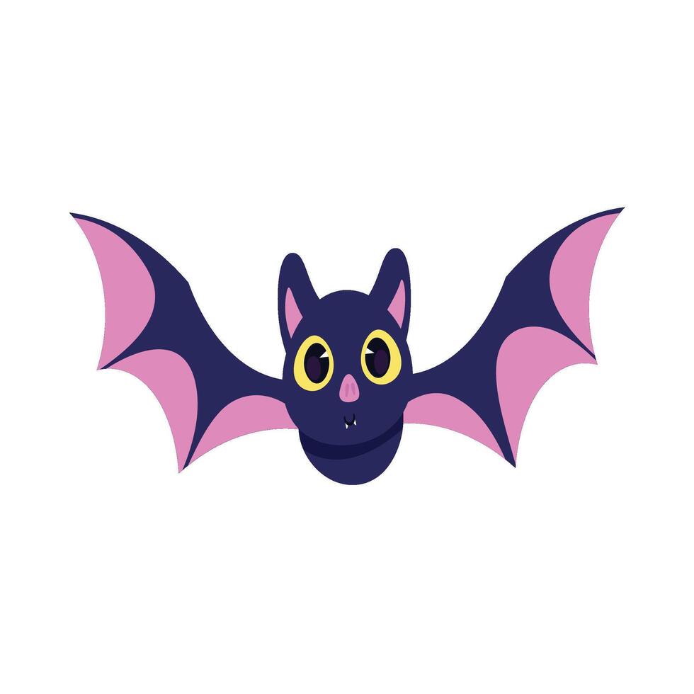 Cute Bat Set vector