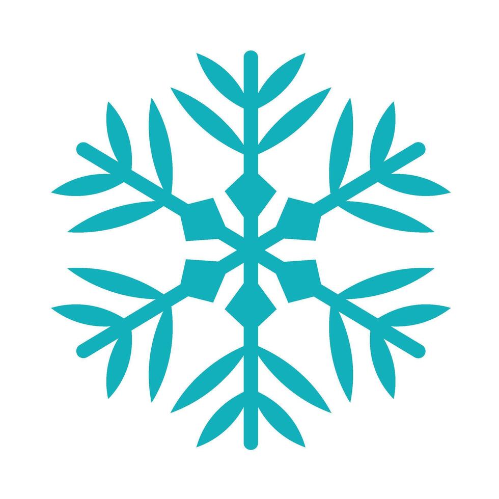 Winter Snowflakes Set vector