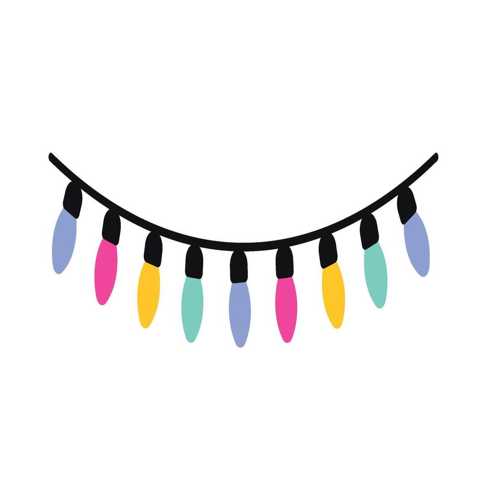Garland Set Collection vector