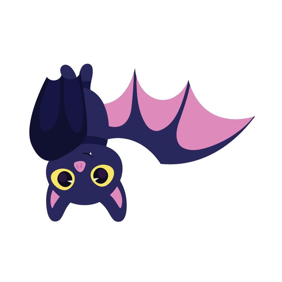 Cute Bat Set vector