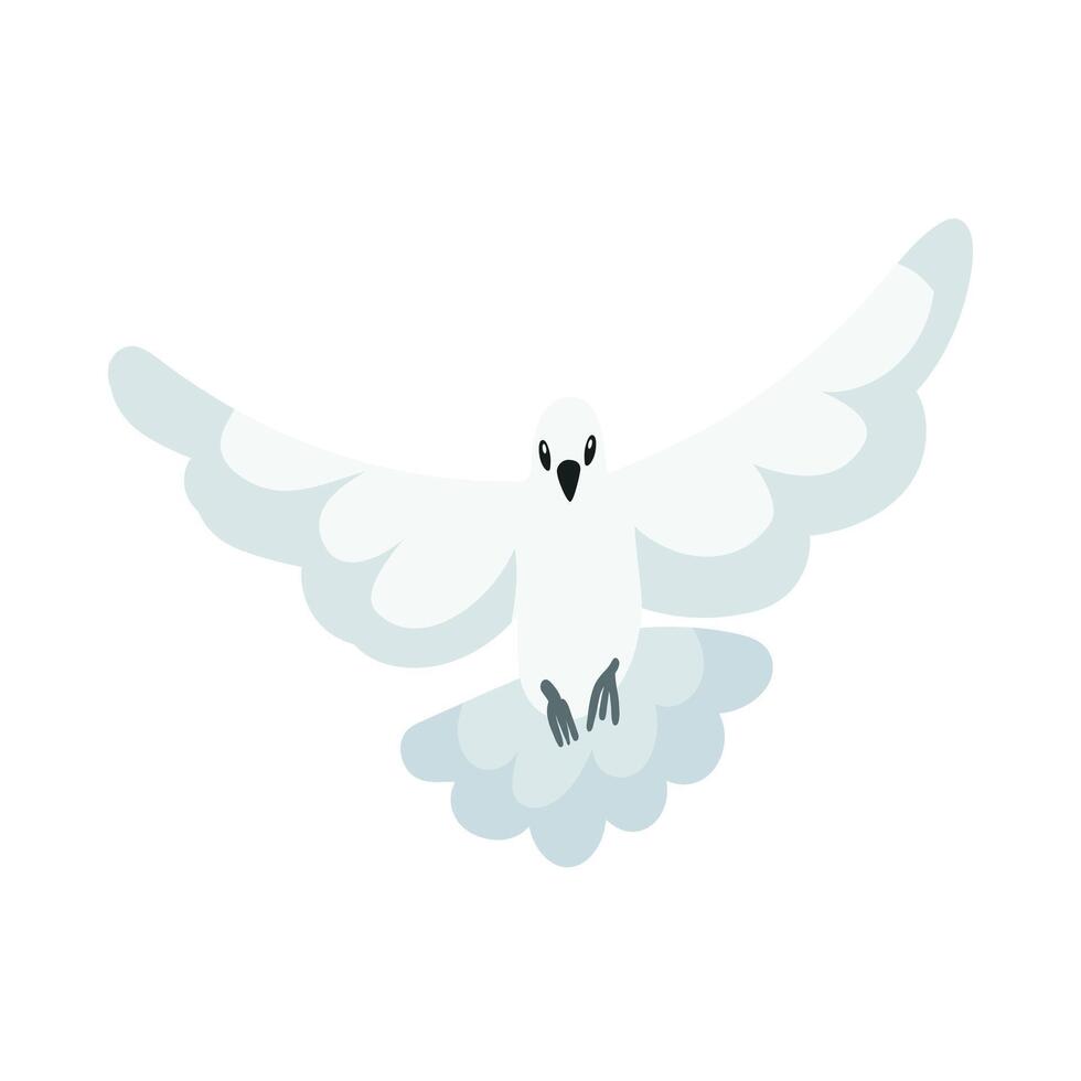 White Dove Set vector