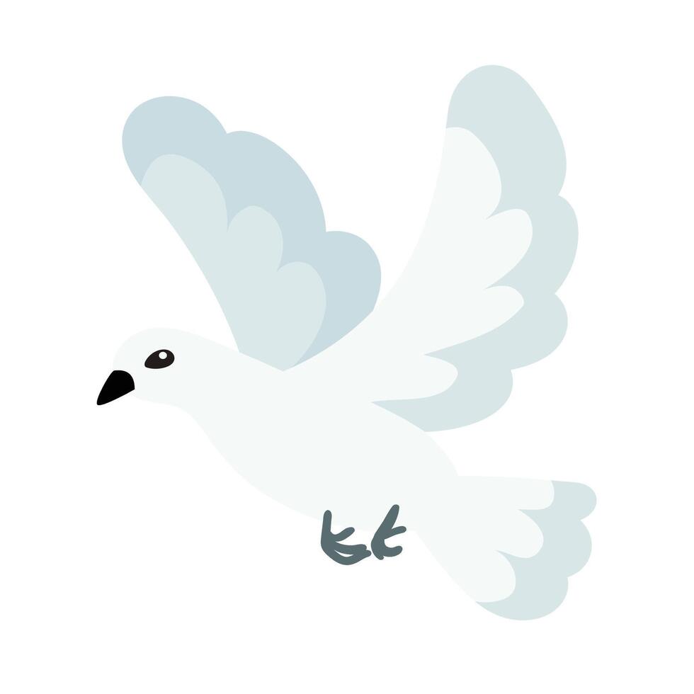White Dove Set vector