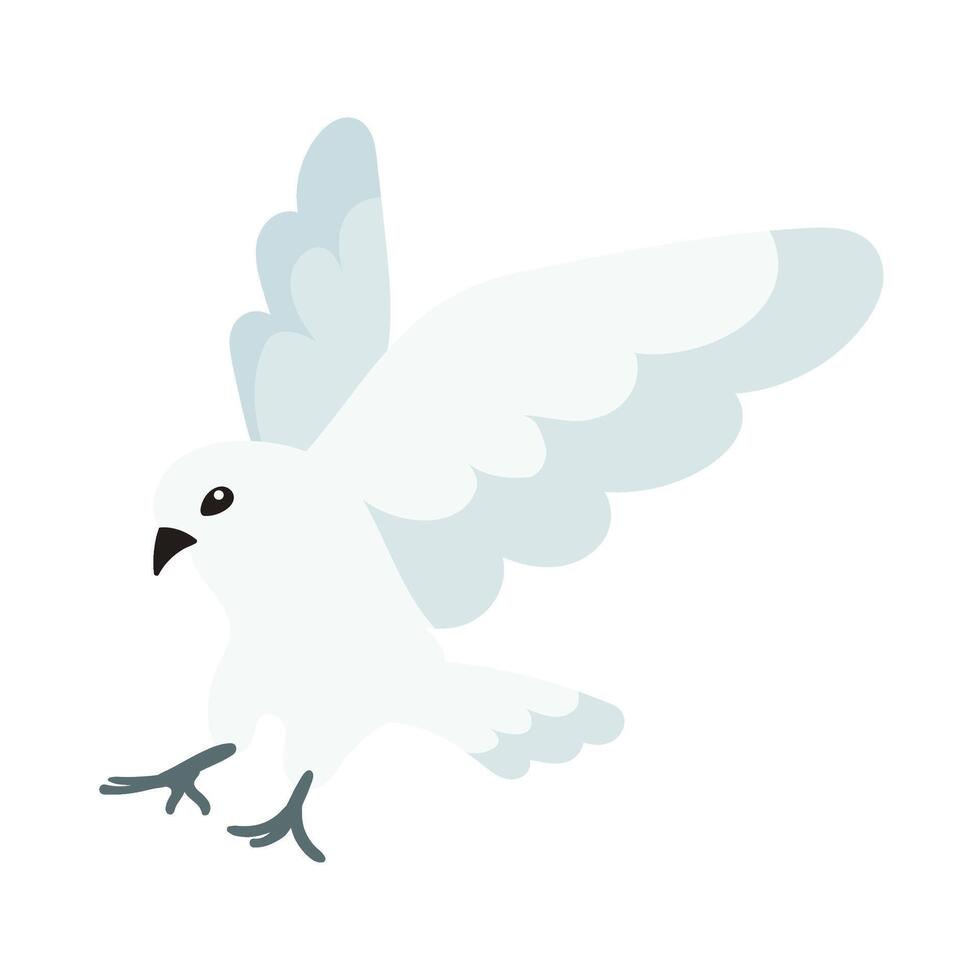 White Dove Set vector