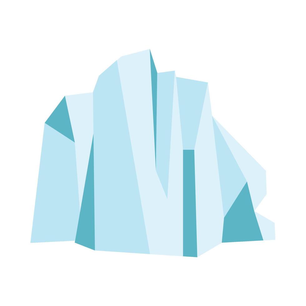 Ice Berg Set vector
