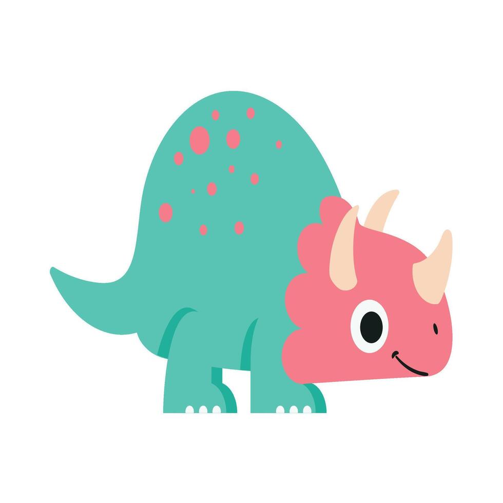 Cute Dinosaurs Set vector