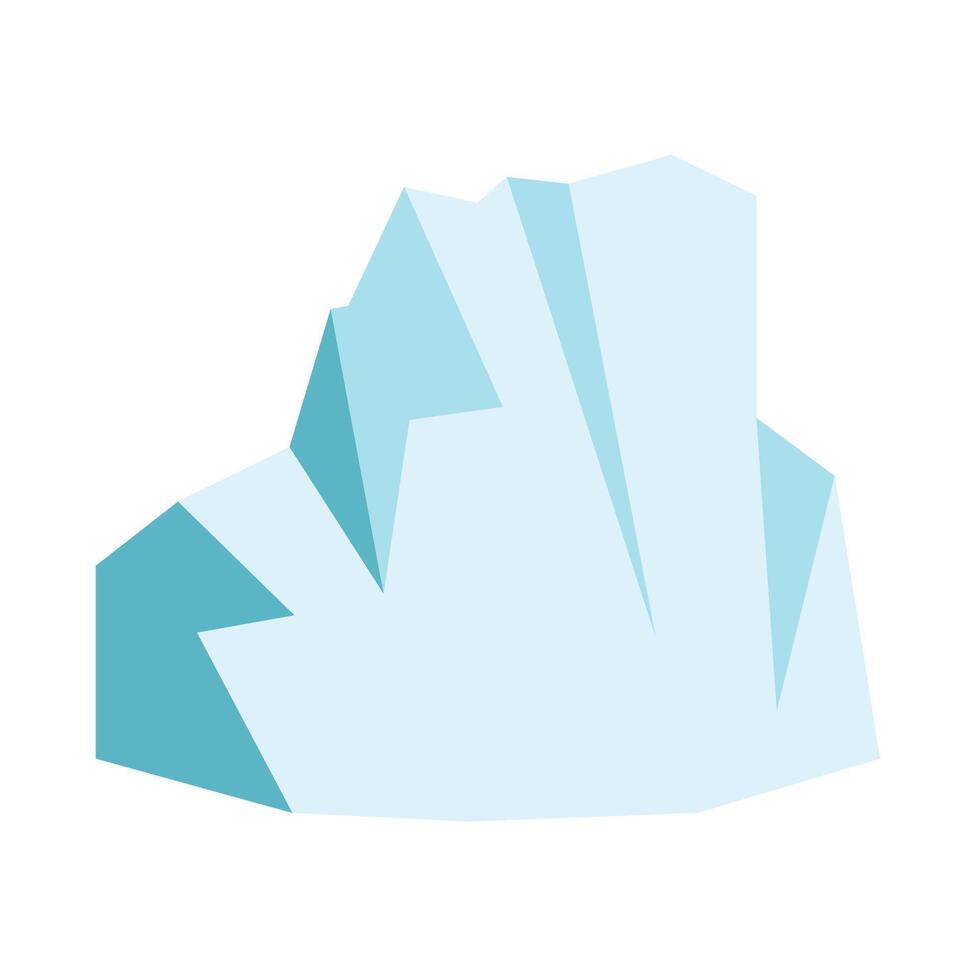 Ice Berg Set vector