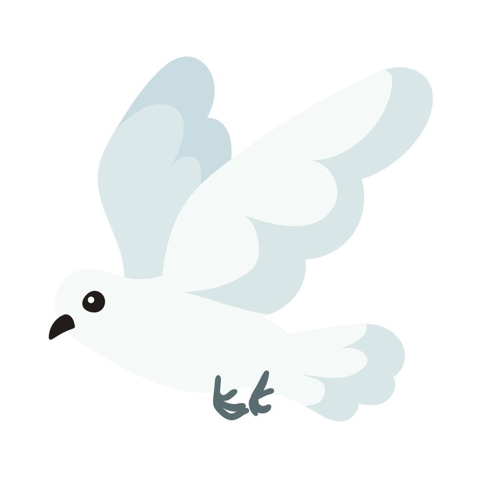 White Dove Set vector