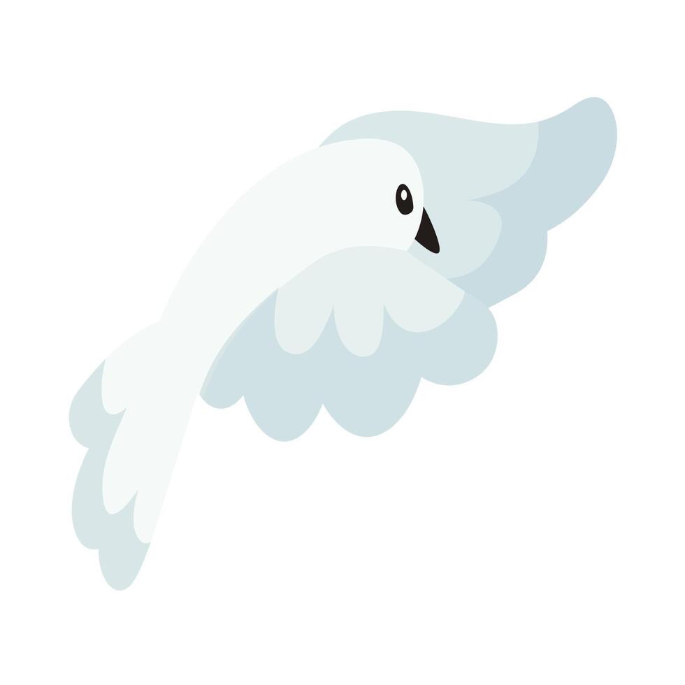 White Dove Set vector