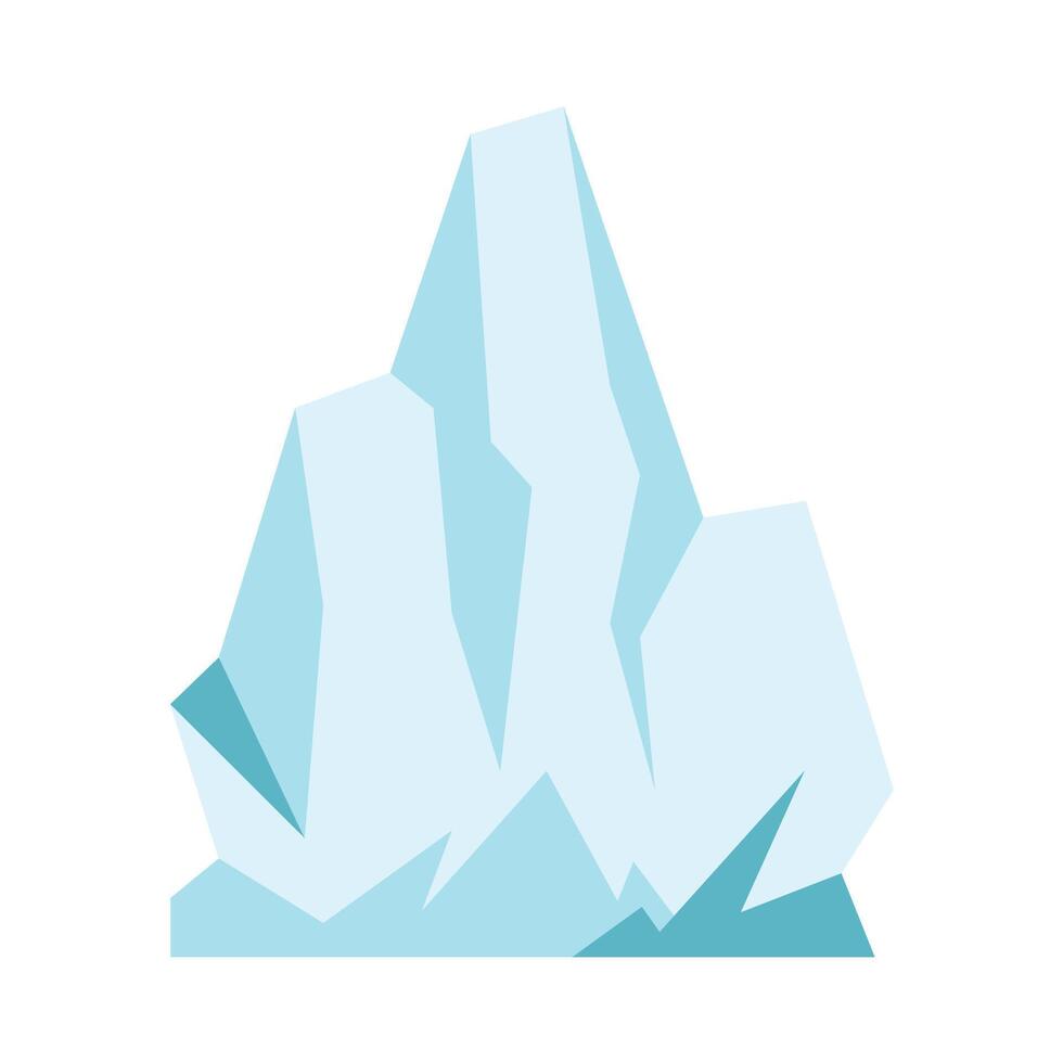 Ice Berg Set vector