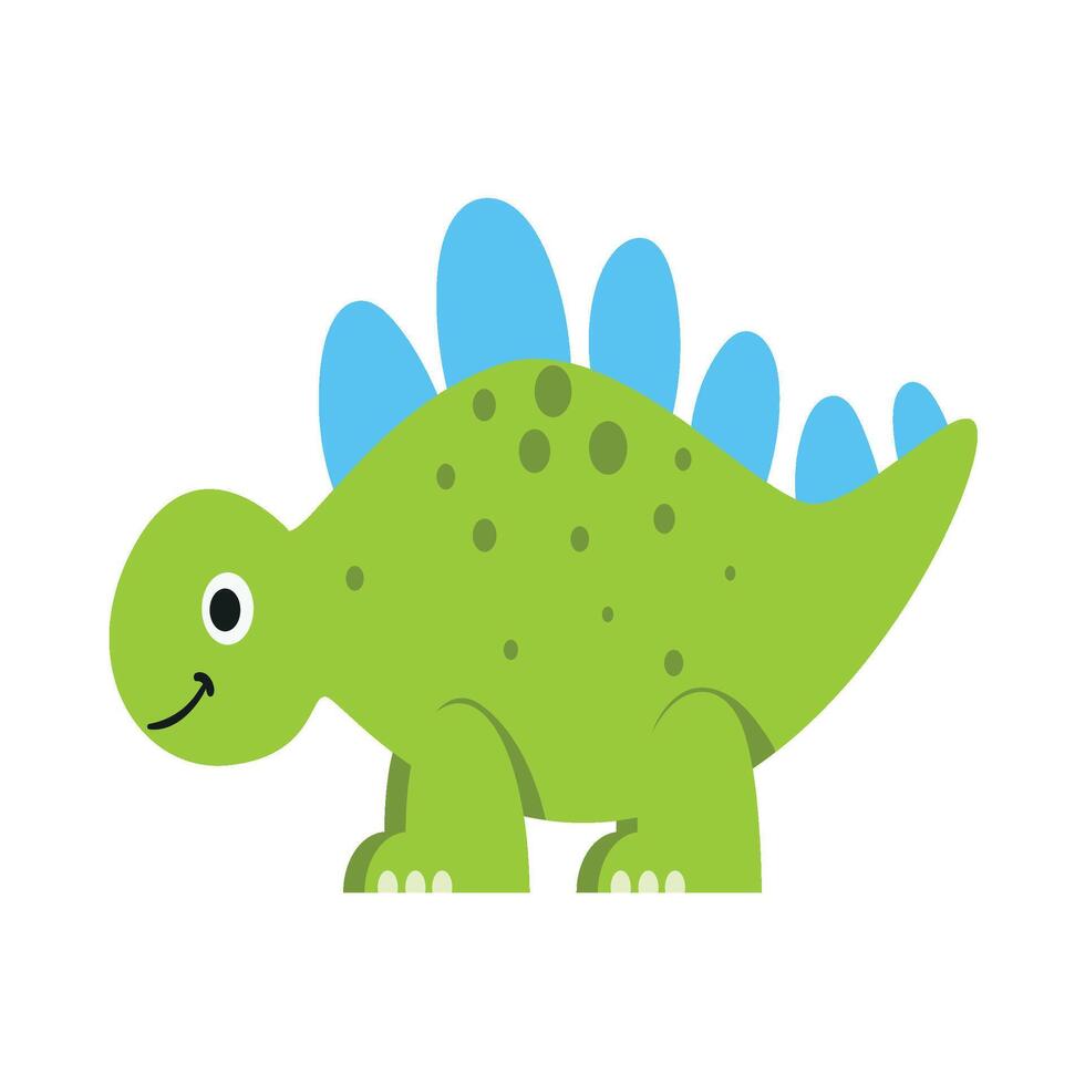 Cute Dinosaurs Set vector