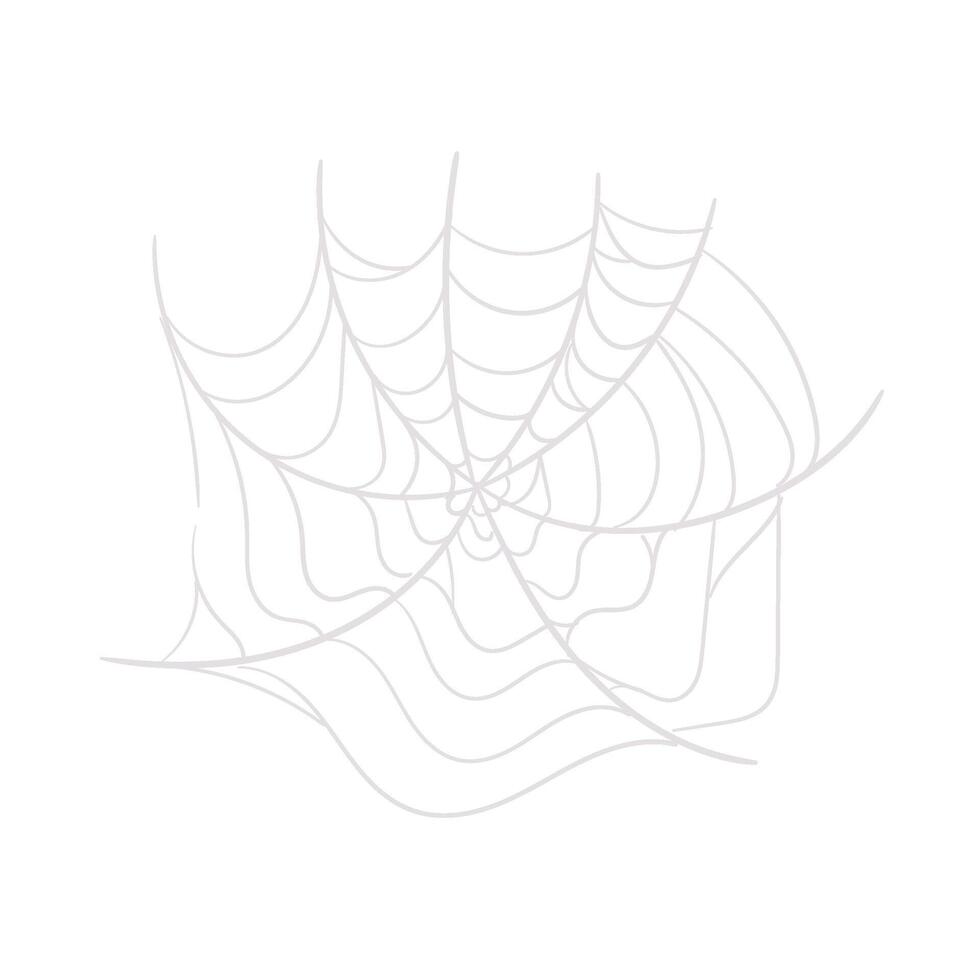Spider Web Set vector