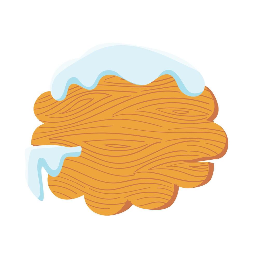 Winter Label Set vector