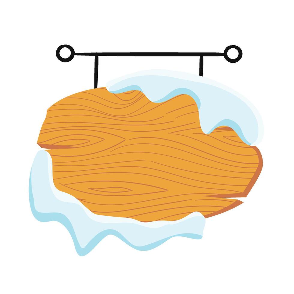 Winter Label Set vector
