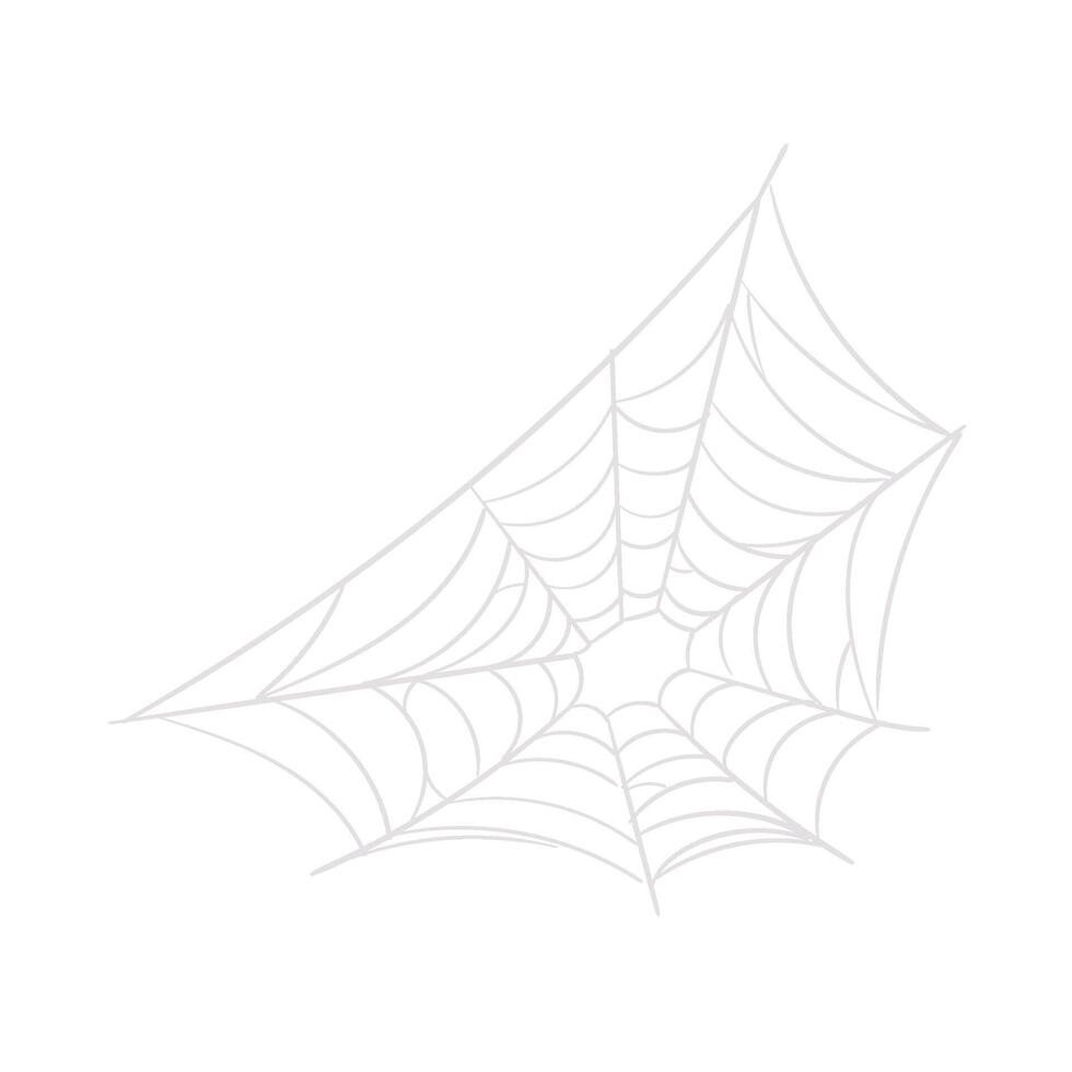 Spider Web Set vector