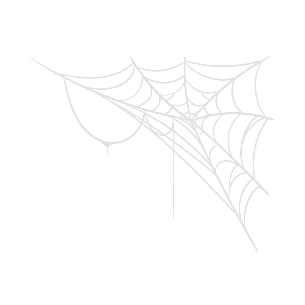 Spider Web Set vector