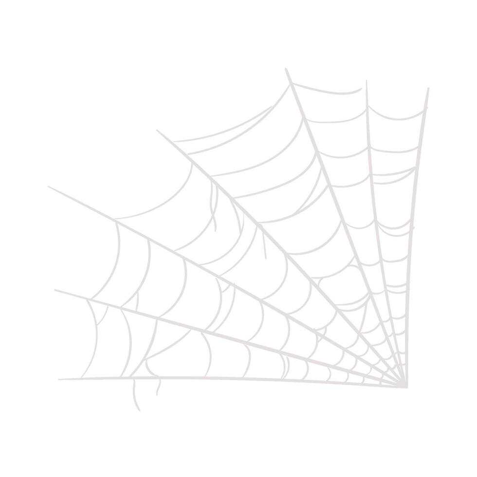 Spider Web Set vector