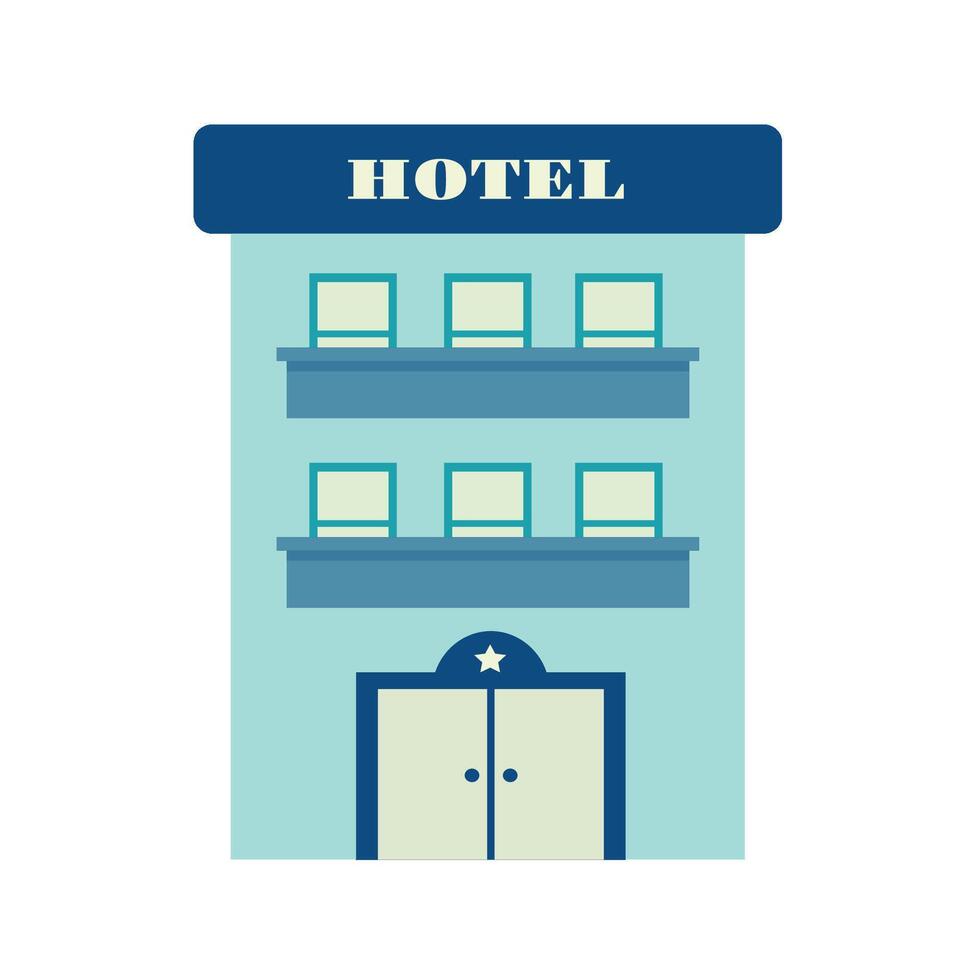 Hotel Set Collection vector