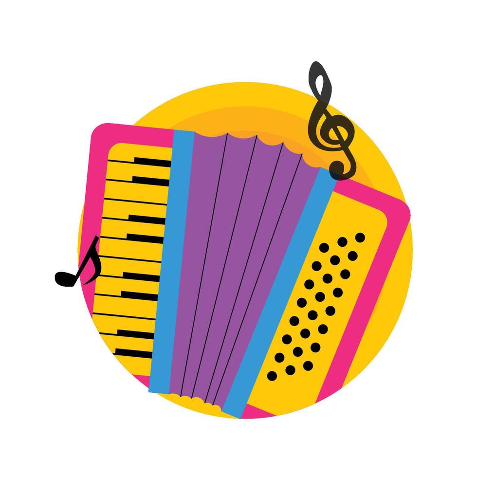 Music Festival Sticker Set vector