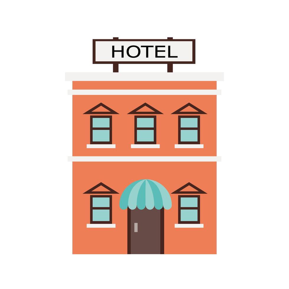 Hotel Set Collection vector