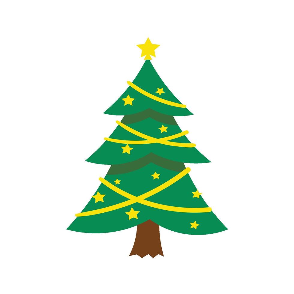 Christmas Tree Set vector