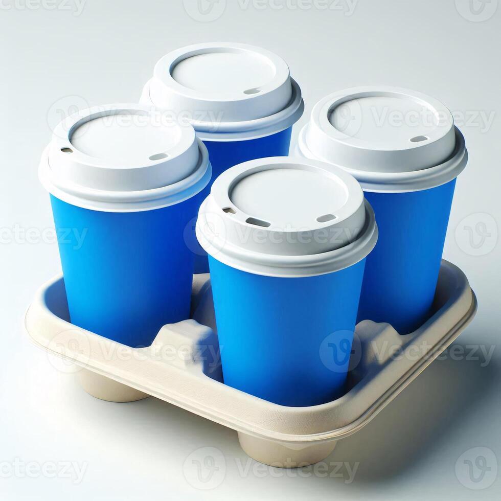 A vibrant array of colorful, transparent, and rainbow takeaway cup mockups on a white background, perfect for stock photos and branding