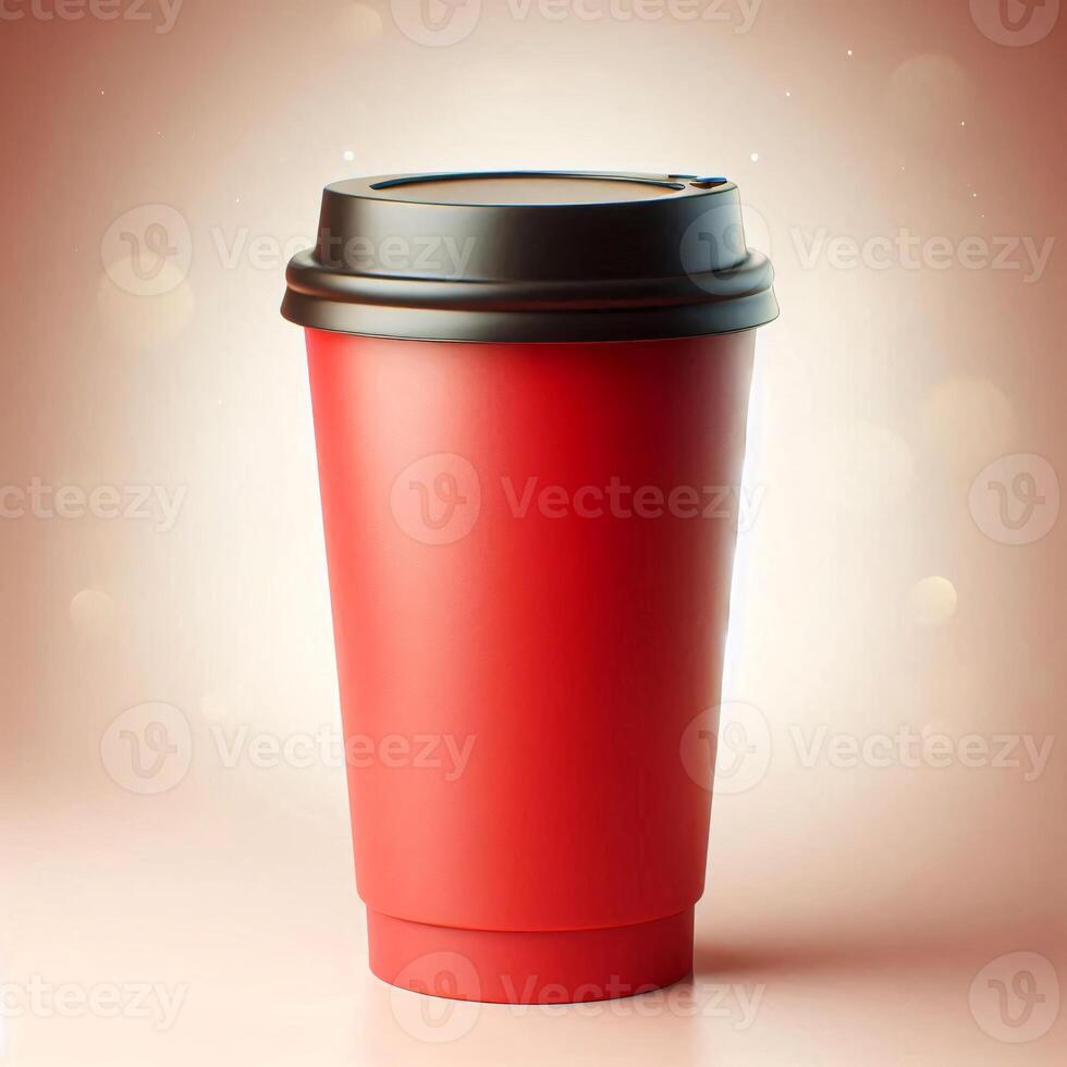 A vibrant array of colorful, transparent, and rainbow takeaway cup mockups on a white background, perfect for stock photos and branding