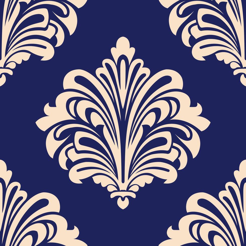 Damask Ornament Design vector