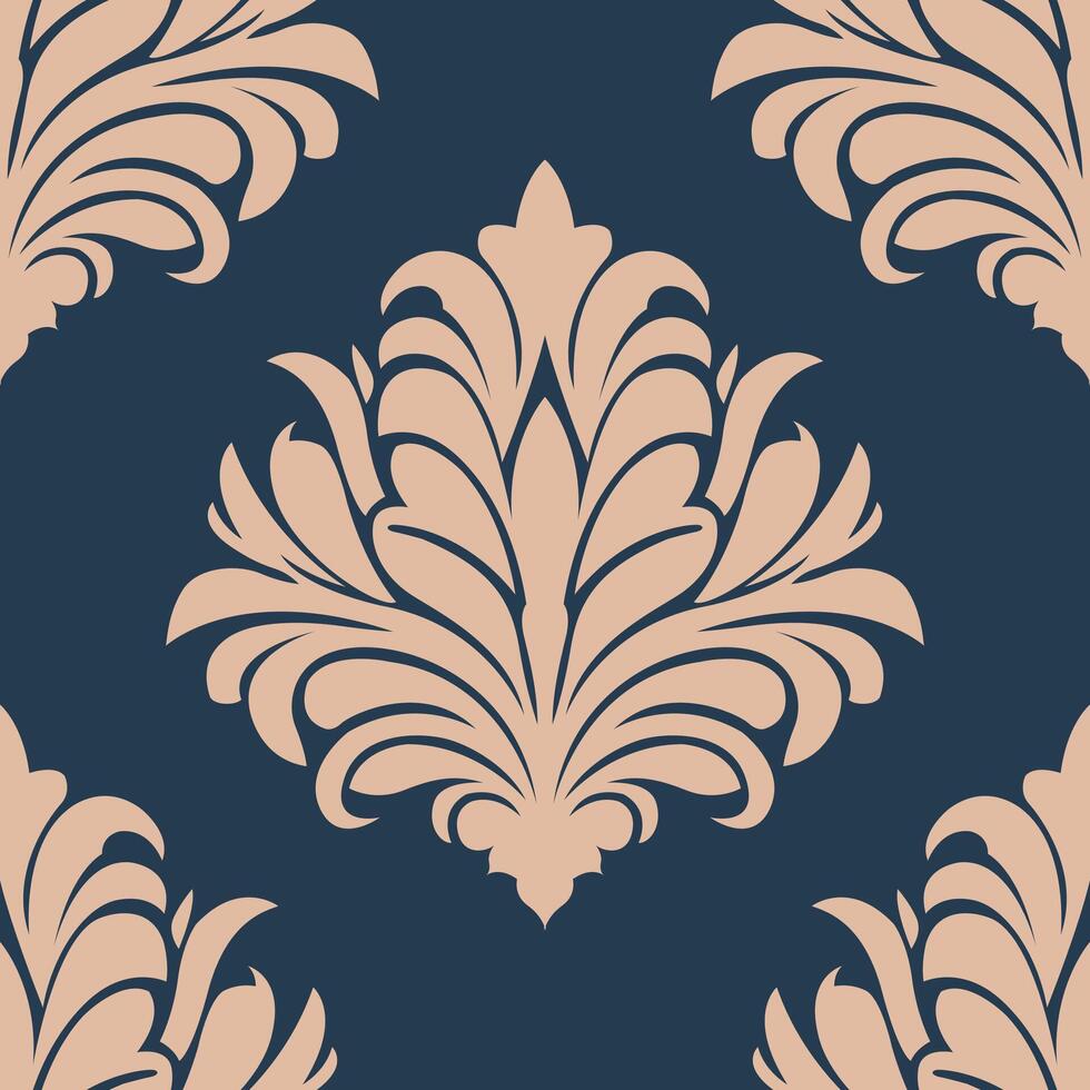 Damask Ornament Design vector