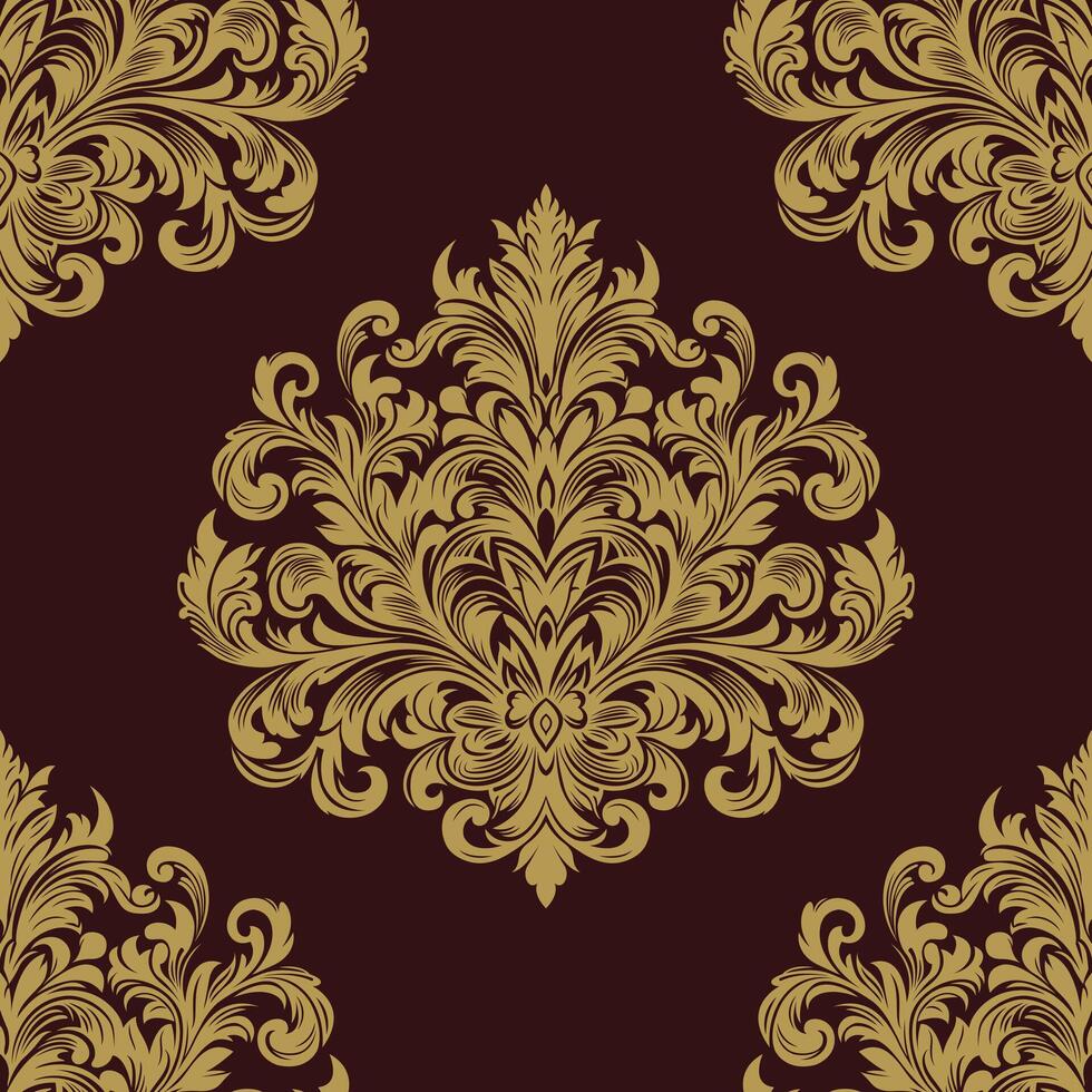 Damask Ornament Design vector