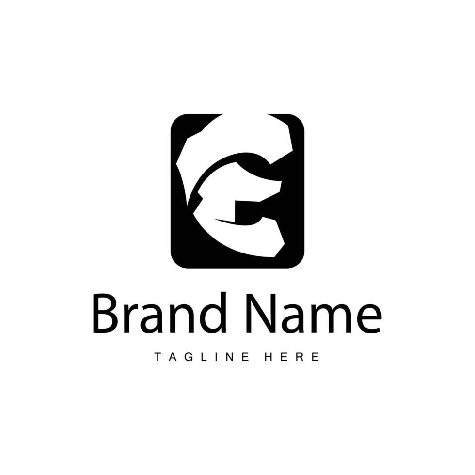E letter logo in simple style Luxury product brand template illustration vector