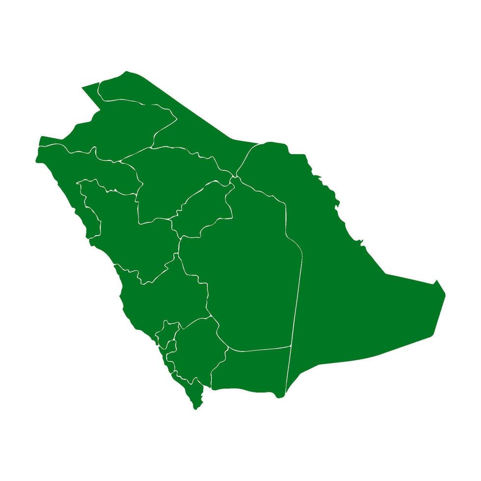 saudi arabia country map icon vectors illustration symbol design