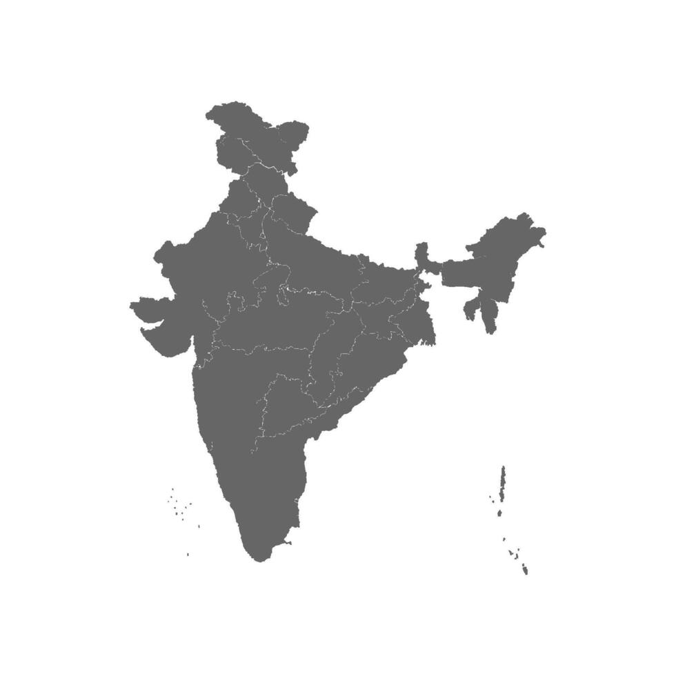 India map icon vectors illustration symbol design
