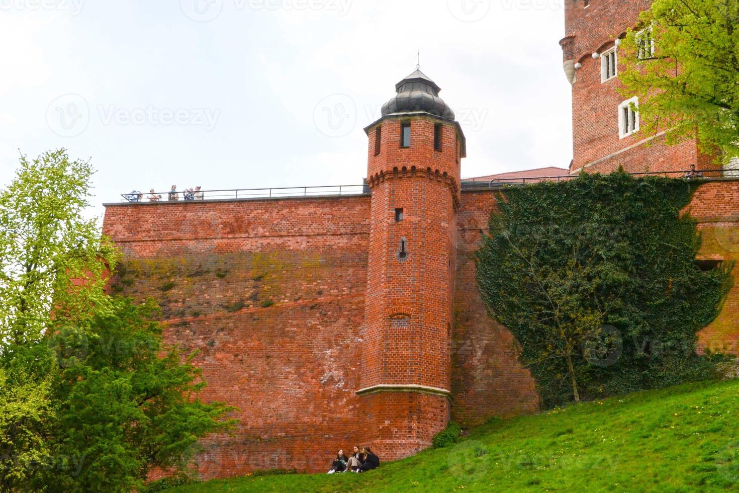 Krakow Poland May 03, 2021 The Castle at Wawel photo